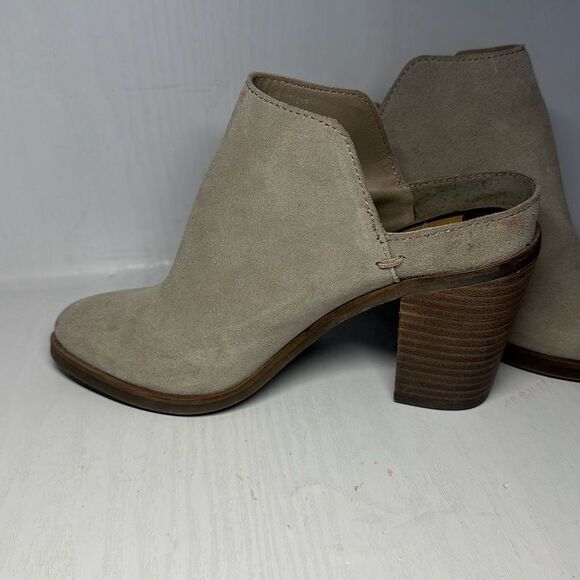 Dolce Vita Selene Boot Mule, Women's Size 6.5 M, Dark Taupe Suede MSRP $149.95 - Picture 5 of 10